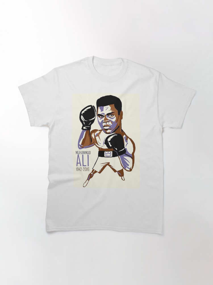 Muhammad Ali Cassius Clay Boxe légende épais t shirt tailles petit à xxl 