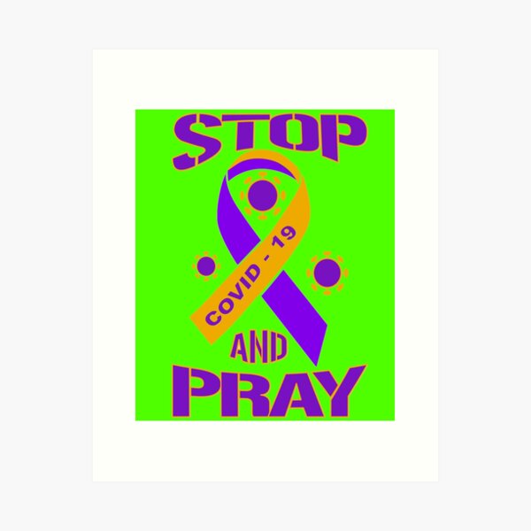 Item preview, Covid-19 Stop and Pray Corona Virus - TPIR  designed and sold by LuckyContestant.