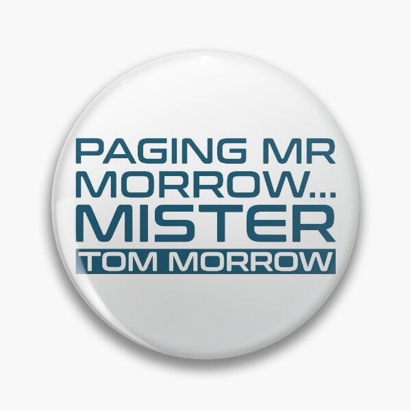 Item preview, Paging Mr Morrow Quote designed and sold by andmoore.