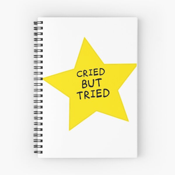Item preview, Cried but Tried Gold Star designed and sold by CAndersonsworld.