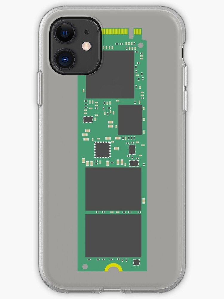 M 2 Nvme Ssd Iphone Case Cover By Chonerd Redbubble