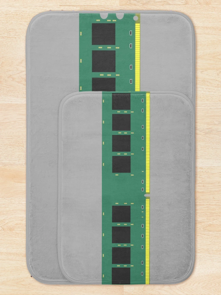 Thumbnail 5 of 6, Bath Mat, RAM Module designed and sold by chonerd.
