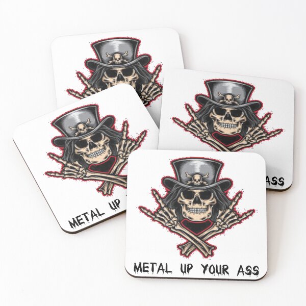 Aperçu de l'œuvre Metal up your ass créée et vendue par metalriffer.