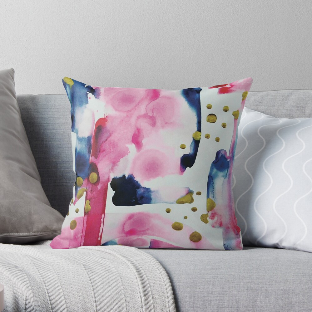 Item preview, Throw Pillow designed and sold by amberkstudios.