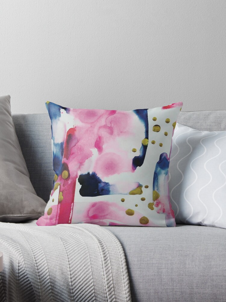 Item preview, Throw Pillow designed and sold by amberkstudios.