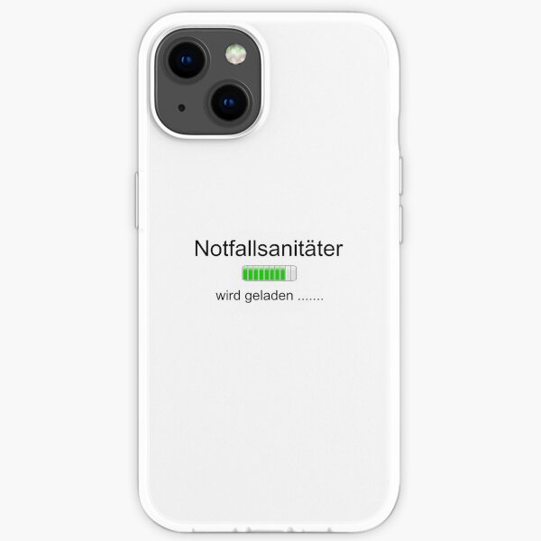 Notfallsanitäter wird geladen iPhone Flexible Hülle