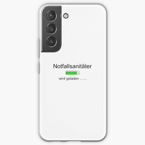 Notfallsanitäter wird geladen Samsung Galaxy Flexible Hülle