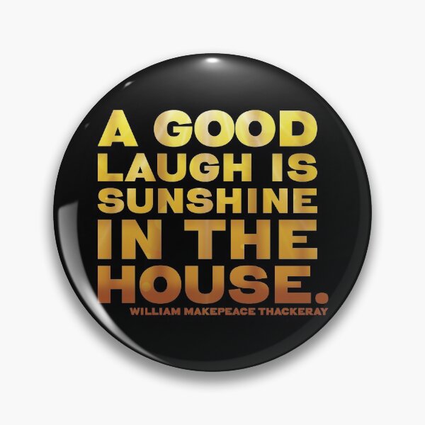 Item preview, Sunshine Thackeray Quote Typographical Design - BLACK designed and sold by fatchairprint.