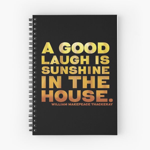 Item preview, Sunshine Thackeray Quote Typographical Design - BLACK designed and sold by fatchairprint.