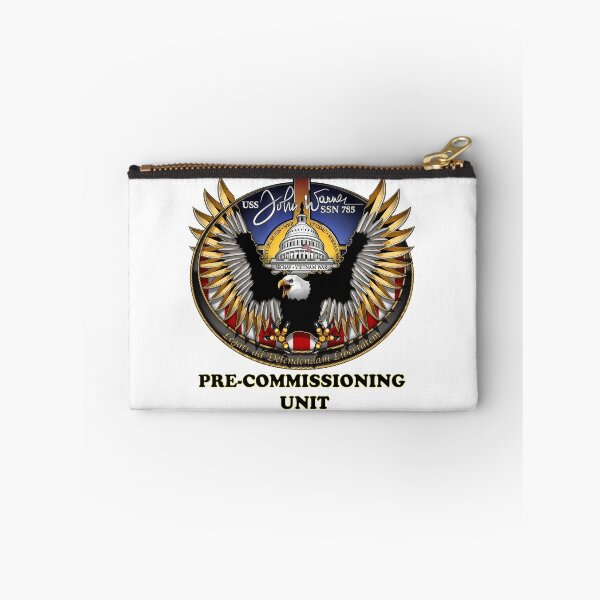 Item preview, SSN-785 USS John Warner Pre-commissioning Unit Crest designed and sold by Nikki SpaceStuffPlus.
