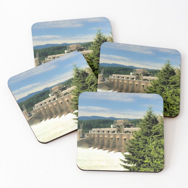 Item preview, Bonneville Dam Generating Electricity in Oregon designed and sold by Alaskandreamer.