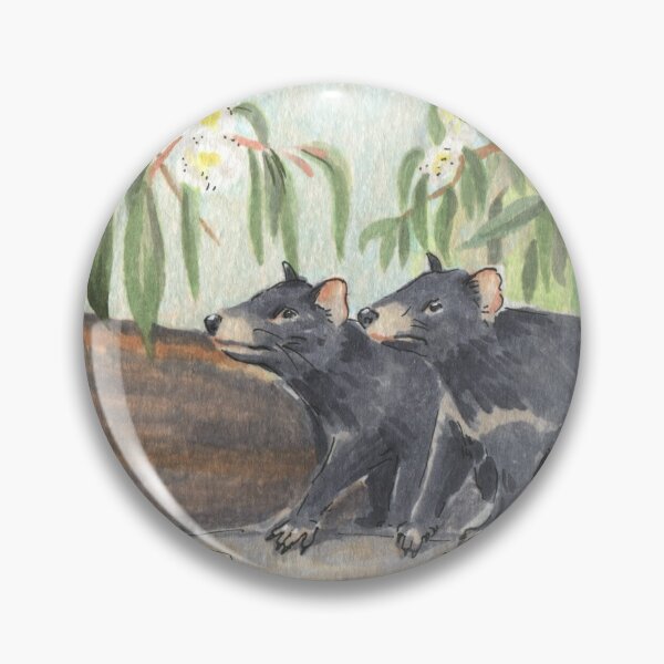 Item preview, Tasmanian Devils & Blue Gum Eucalyptus designed and sold by ddanyen.