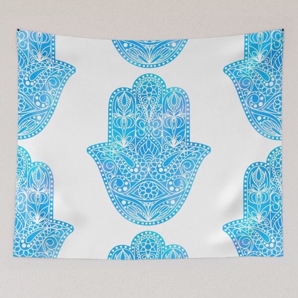 Item preview, Blues Hamsa Hand designed and sold by MagicBoutique.
