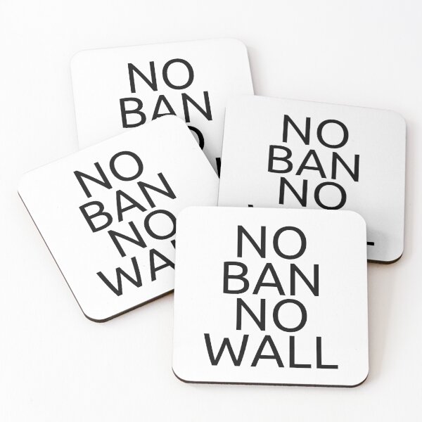 Item preview, No Ban No Wall designed and sold by MySmugMugs.