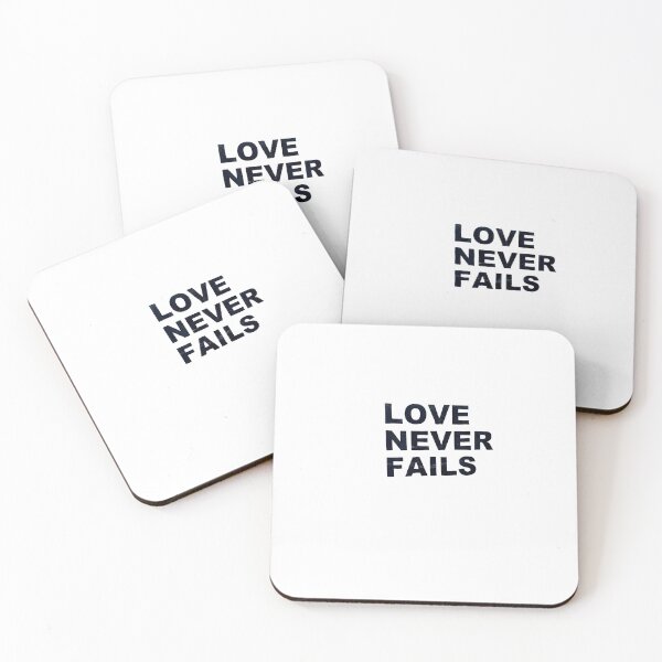 Item preview, love never fails designed and sold by daniellekalen.