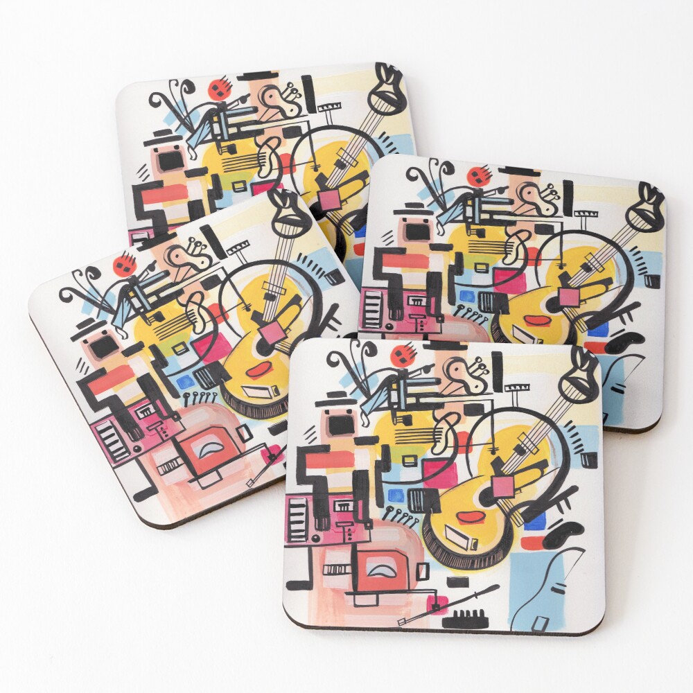 Item preview, Coasters (Set of 4) designed and sold by eldoncreator.