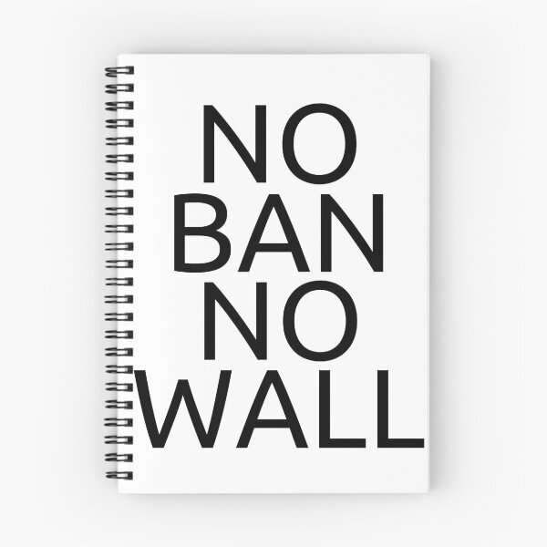 Item preview, No Ban No Wall designed and sold by MySmugMugs.