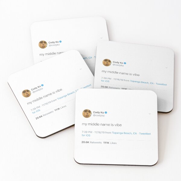 Item preview, Cody Ko tweet designed and sold by Jenna Gardner.