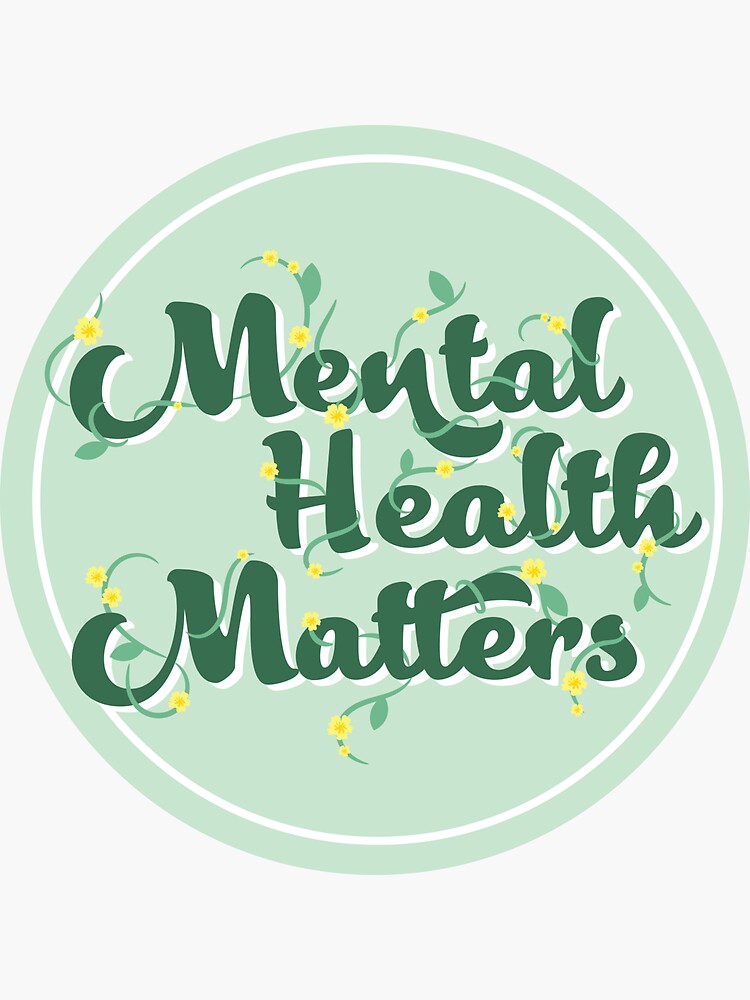 Mental Health Awareness Badge Reel, Metal Health Matters Badge