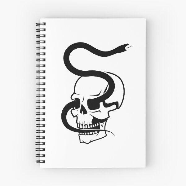 Item preview, Snake in Skull Head designed and sold by Reethes.