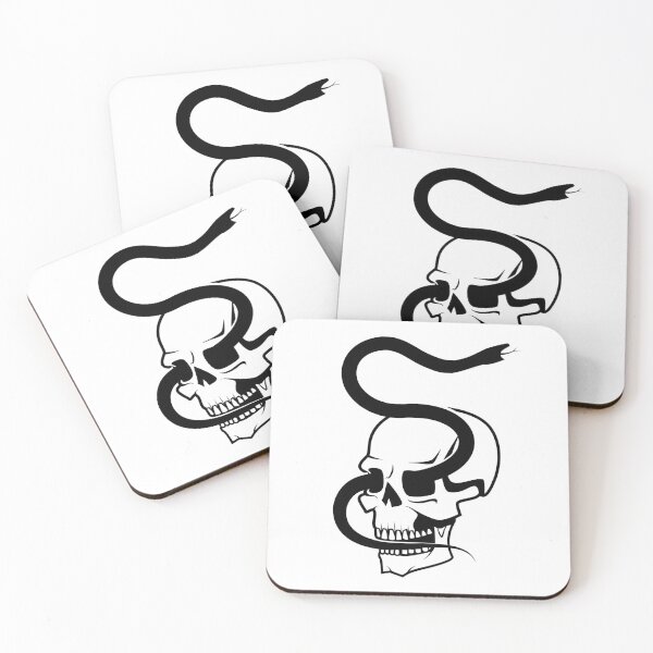 Item preview, Snake in Skull Head designed and sold by Reethes.