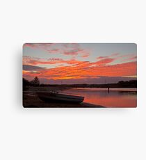 Sunrise Narrabeen Lake Canvas Print