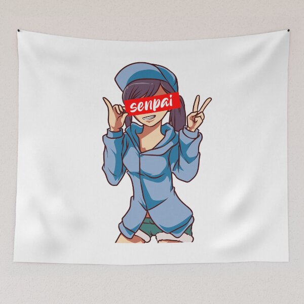 Item preview, Senpai Anime Girl Kawaii Japanese Woman designed and sold by perfectpresents.