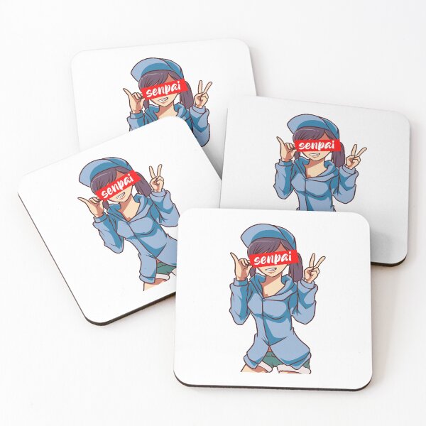 Item preview, Senpai Anime Girl Kawaii Japanese Woman designed and sold by perfectpresents.