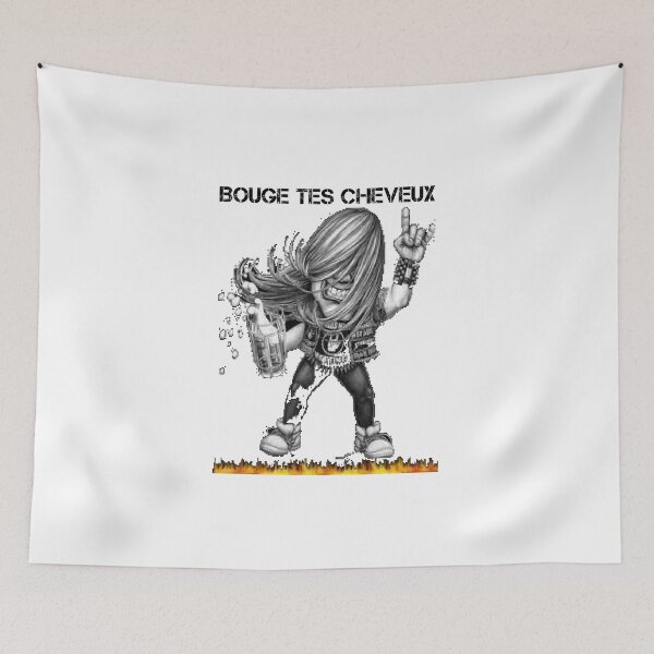 Item preview, Bouge tes cheveux designed and sold by metalriffer.