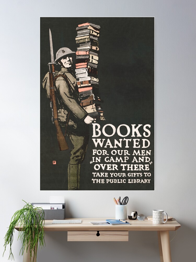Books Wanted For Our Men In Camp - WW1 Book Drive For Soldiers 
