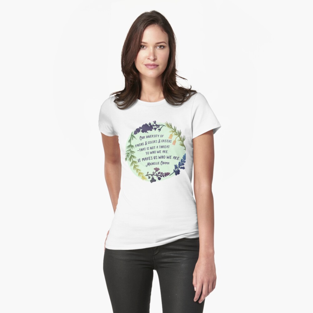 Item preview, Fitted T-Shirt designed and sold by fabfeminist.