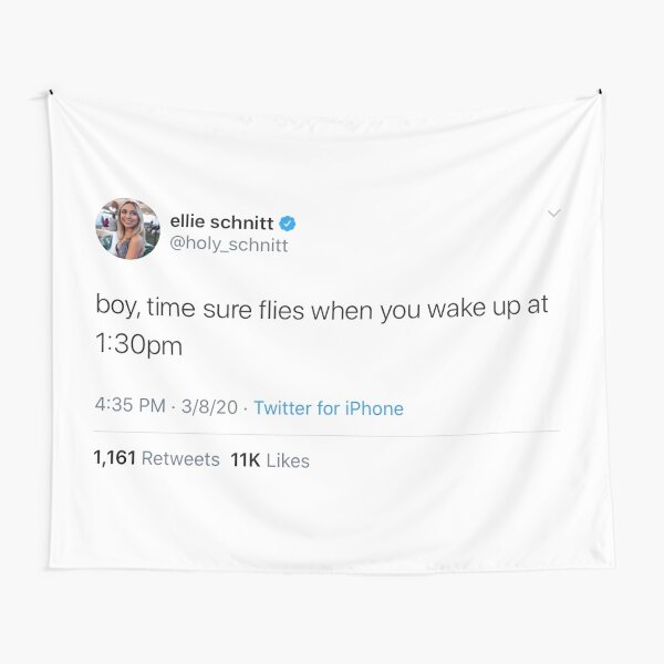 Funny tweet Tapestry