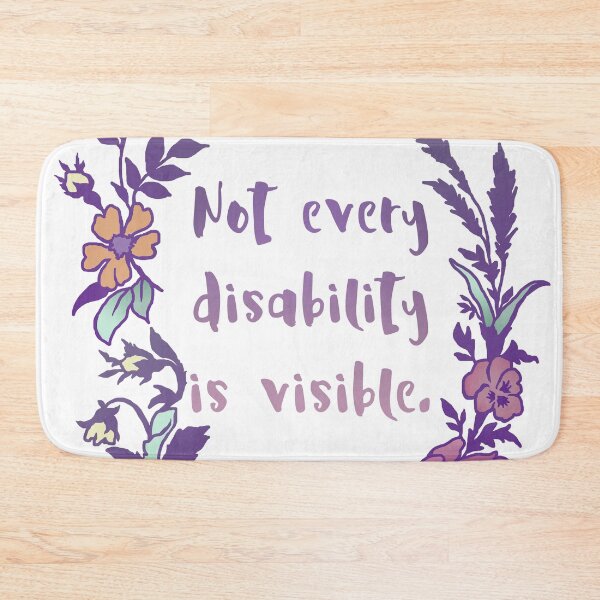 Item preview, Not Every Disability Is Visible designed and sold by fabfeminist.
