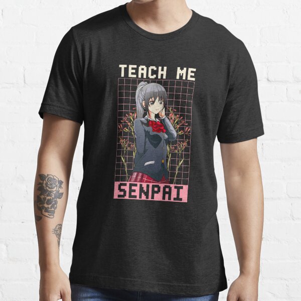 Notice Me Senpai Notice Me Anime and Math Joke Anime Merchandise &  Mathematics Otaku Gift Leggings by Alex211