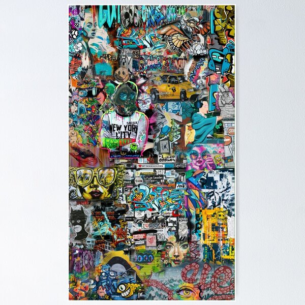 Item preview, Ediemagic Graffiti Montage designed and sold by Ediemagic.