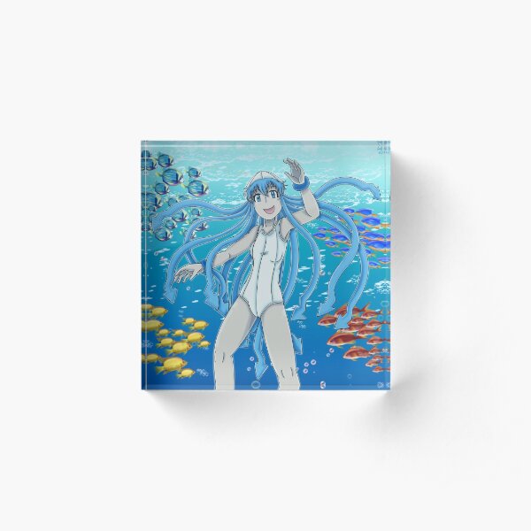 Squid Girl Acrylic Block