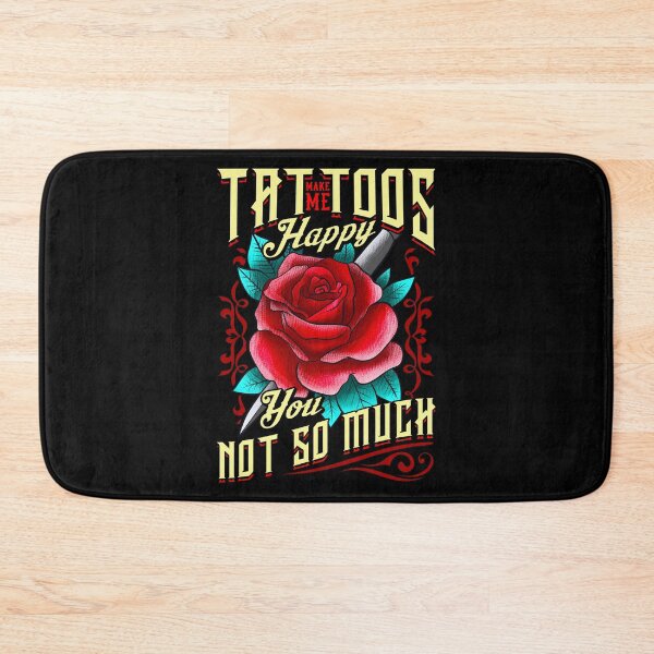Item preview, Tattoos Make Me Happy You, Not So Much Inked designed and sold by perfectpresents.