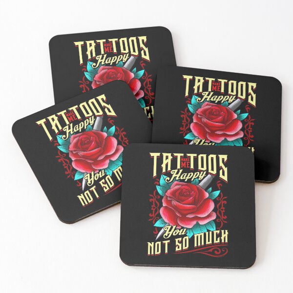 Item preview, Tattoos Make Me Happy You, Not So Much Inked designed and sold by perfectpresents.