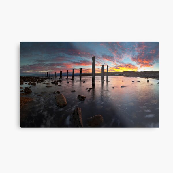 Myponga Beach Sunrise Metal Print