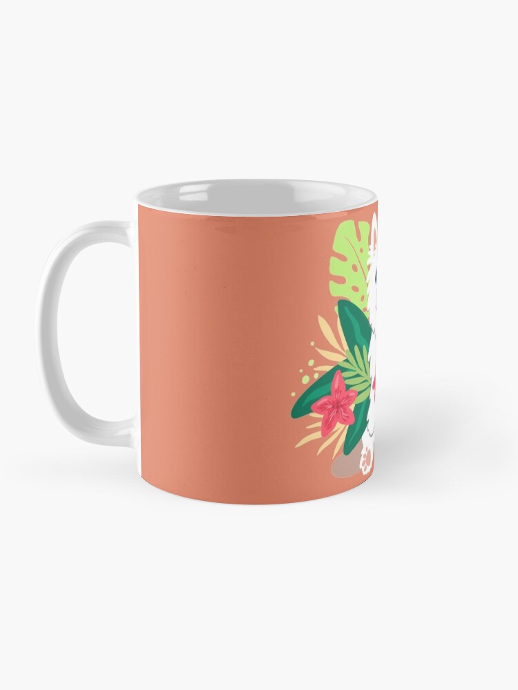 Thumbnail 3 of 6, Coffee Mug, Westie dog Happy Spring designed and sold by mirunasfia.