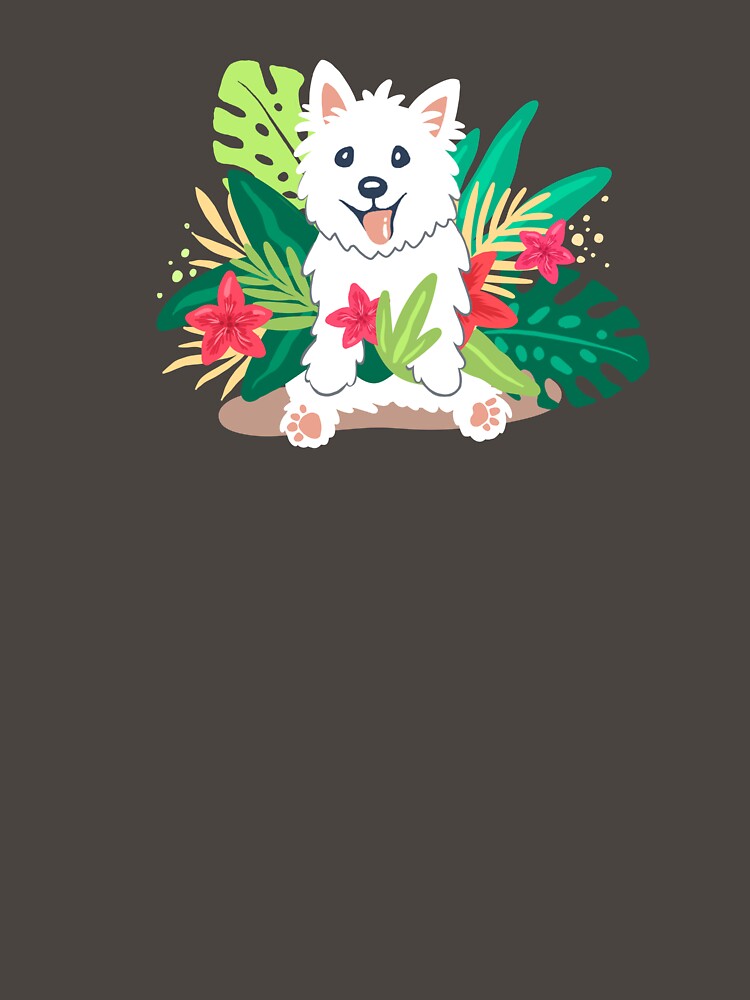 Thumbnail 7 of 7, Classic T-Shirt, Westie dog Happy Spring designed and sold by mirunasfia.
