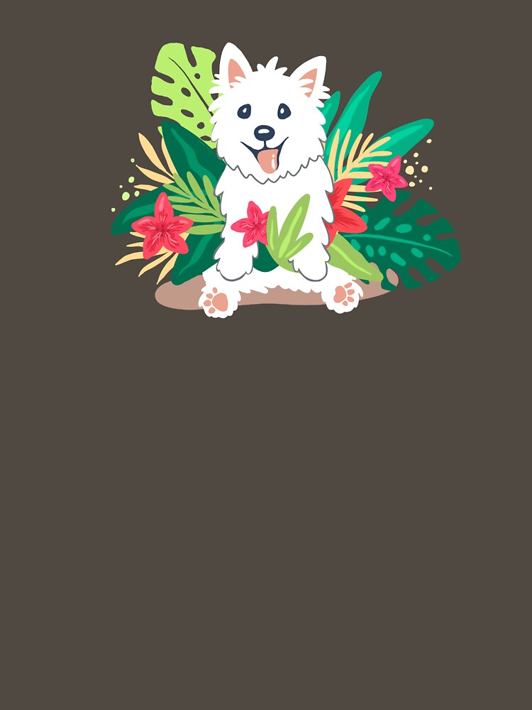 Thumbnail 7 of 7, Essential T-Shirt, Westie dog Happy Spring designed and sold by mirunasfia.