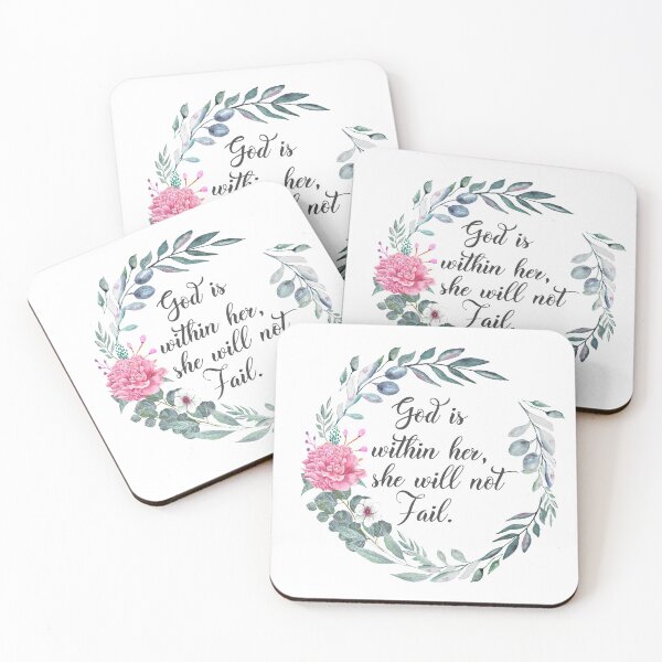 Item preview, God is within her, she will not fail designed and sold by latiendadearyam.