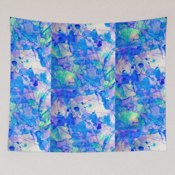 Item preview, Tangled Up In Blue designed and sold by Jan Pellizzer Creative Spirits Art.