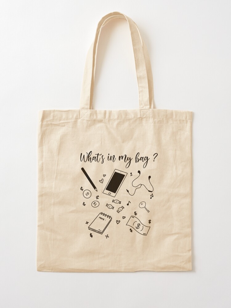 What s in my bag design