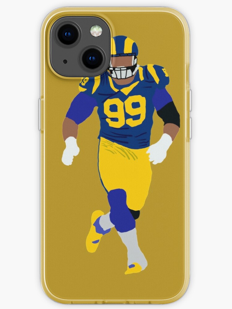 Aaron Donald Los Angeles Rams T-Shirt by Afrio Adistira - Pixels