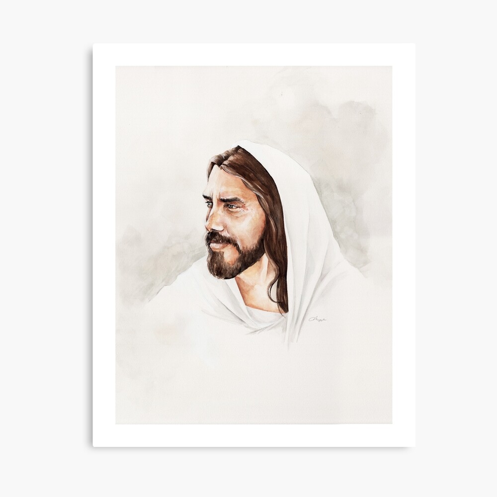 faceless jesus painting