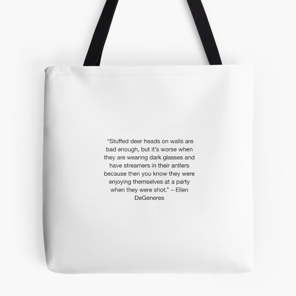 Item preview, Copy of Ellen Quotes - Deer Heads Again designed and sold by bruberducky.