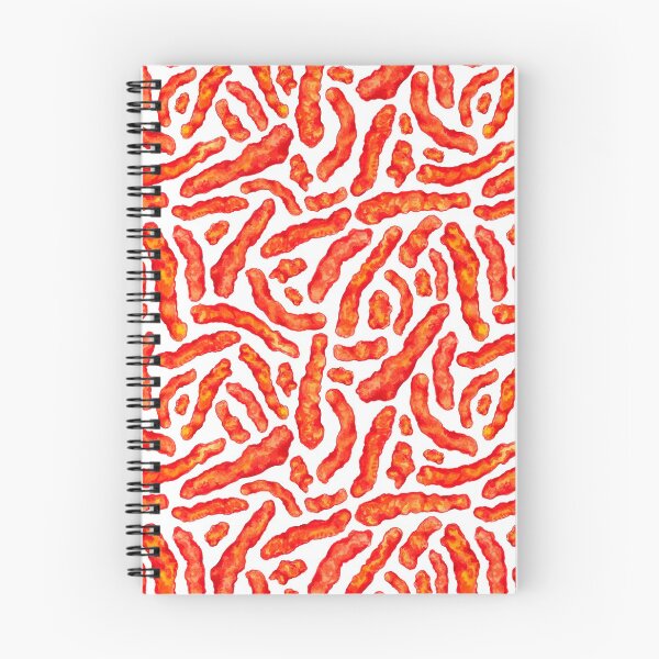 Item preview, Flamin' Hot Cheese Puff Pattern - White designed and sold by Kelly  Gilleran.