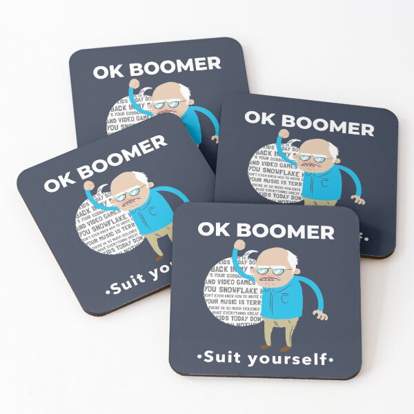 Item preview, Ok Boomer Meme - Suit Yourself Funny Design designed and sold by CLPDesignLab.